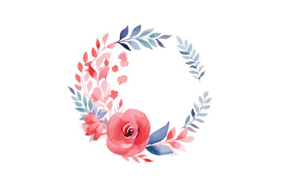 Download Watercolor Florals for Logo Card Design - Premium Resources