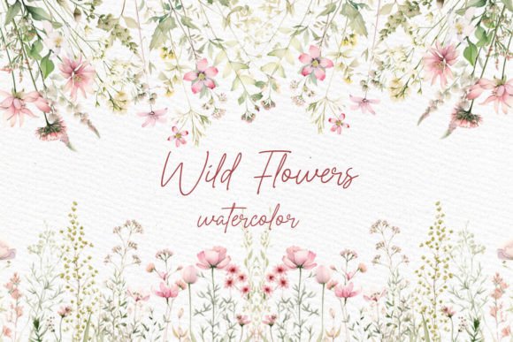 Download Wild Flowers Clipart Field Meadow Flower - Field Collection